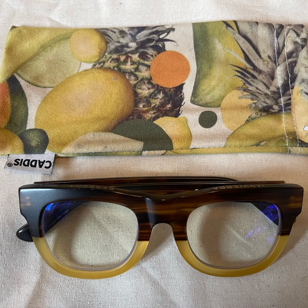 Caddis D28 Women's Tortoise and Yellow Glasses Readers 2.0